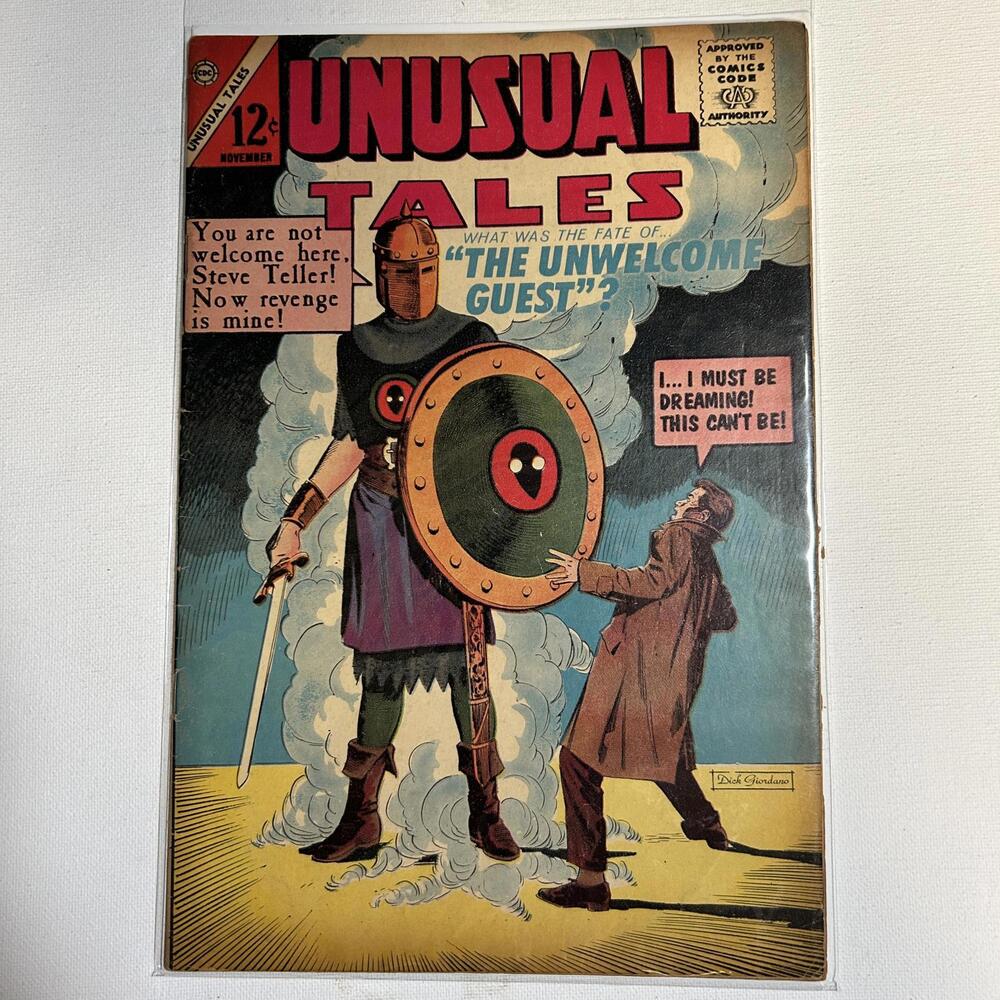 Charlton Unusual Tales 43 Comic Book Unisex OS Multi Good Silver Age Sci-Fi 1963